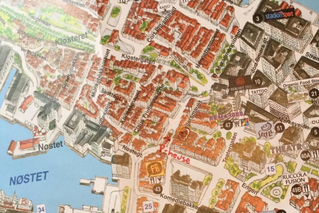Apartmán Line I Smauet Bergen Exteriér fotografie